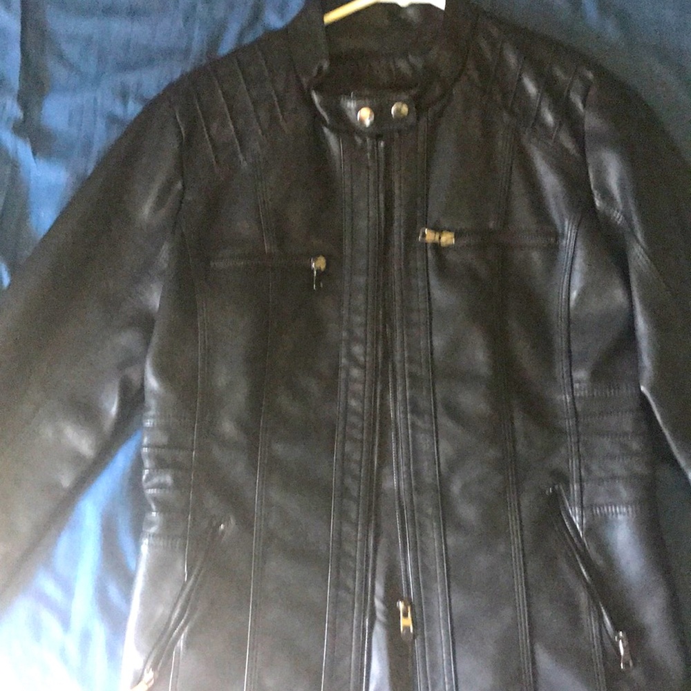 Leather jacket